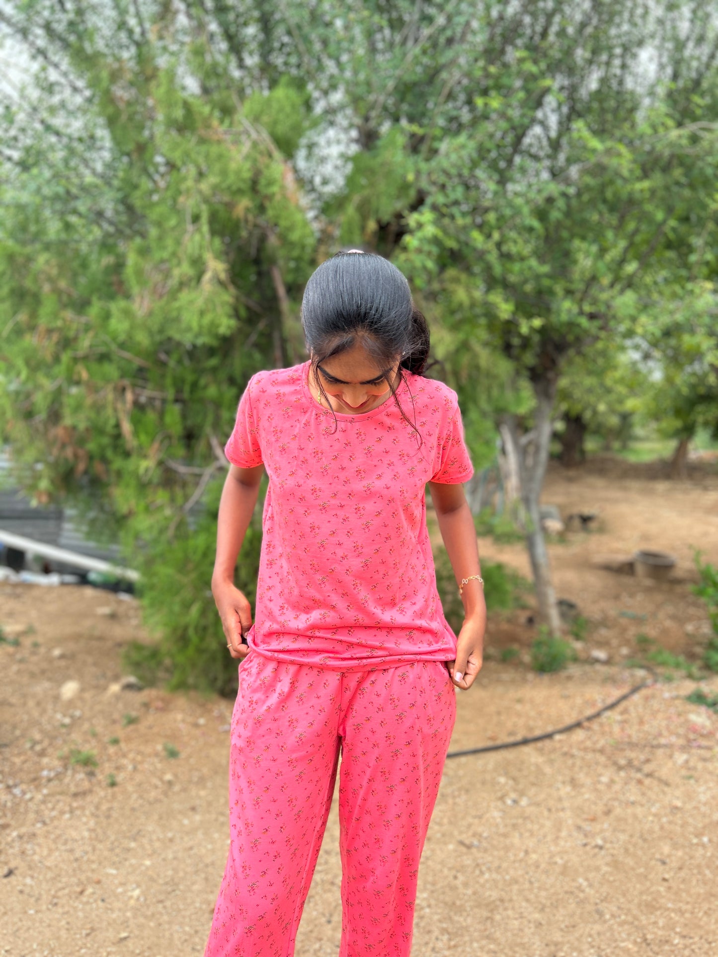 Pinky pop lounge set