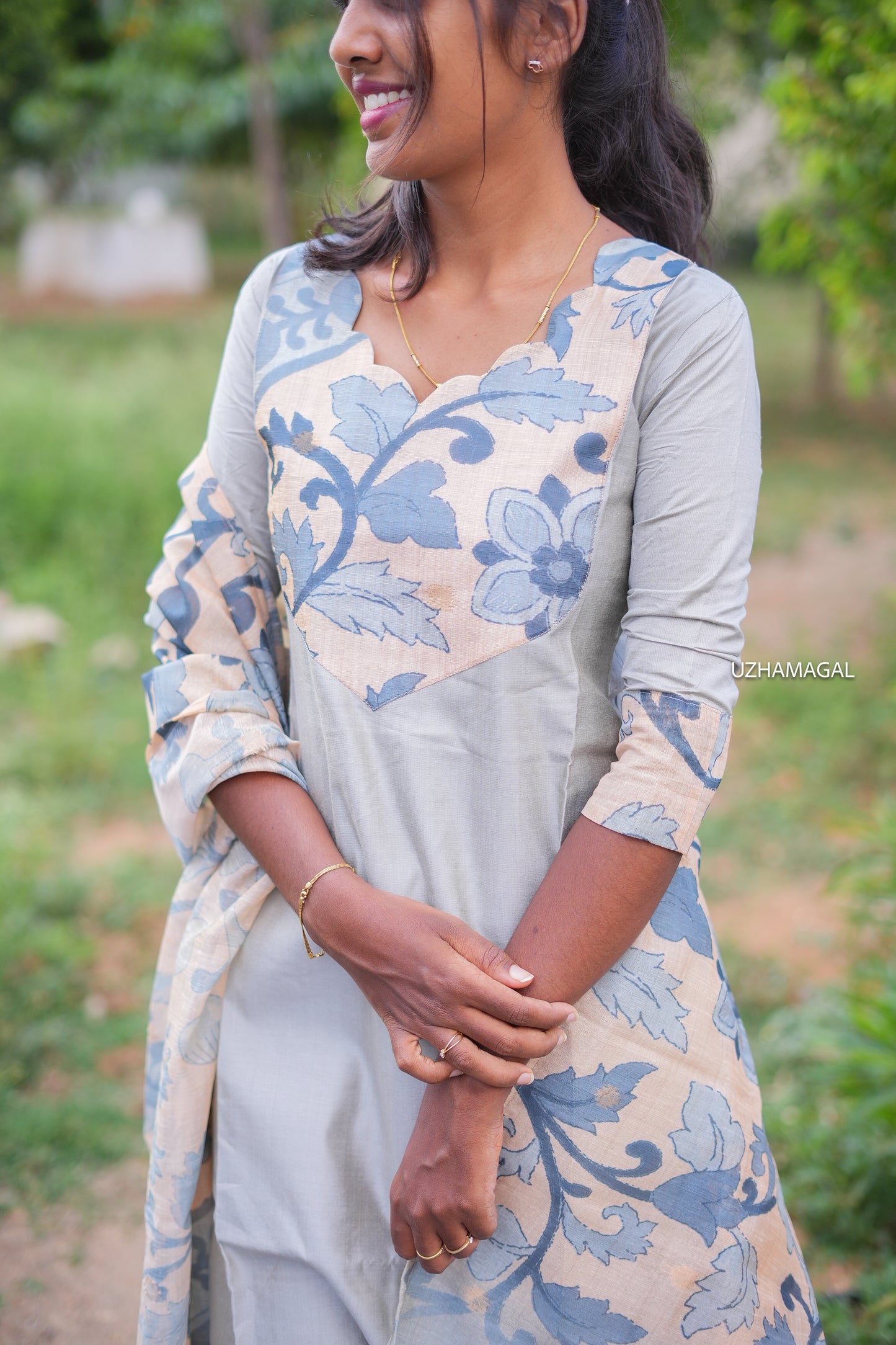 Madhurima Kurti Set