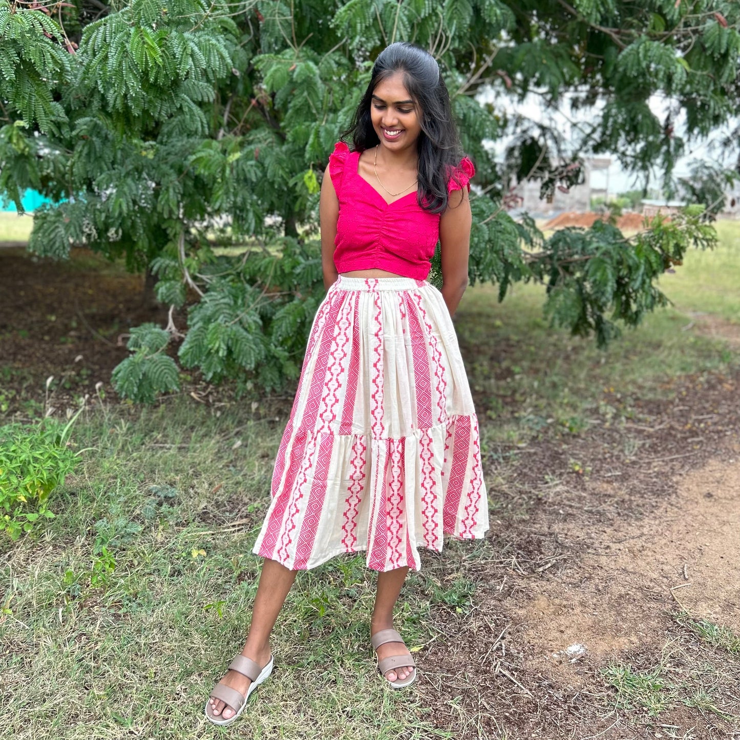 Joyful Journey skirt set