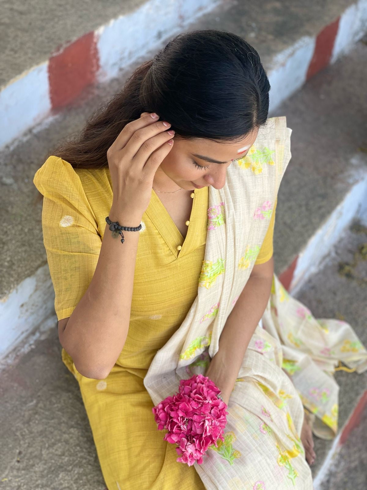 Alphonso Mango Kurti Set