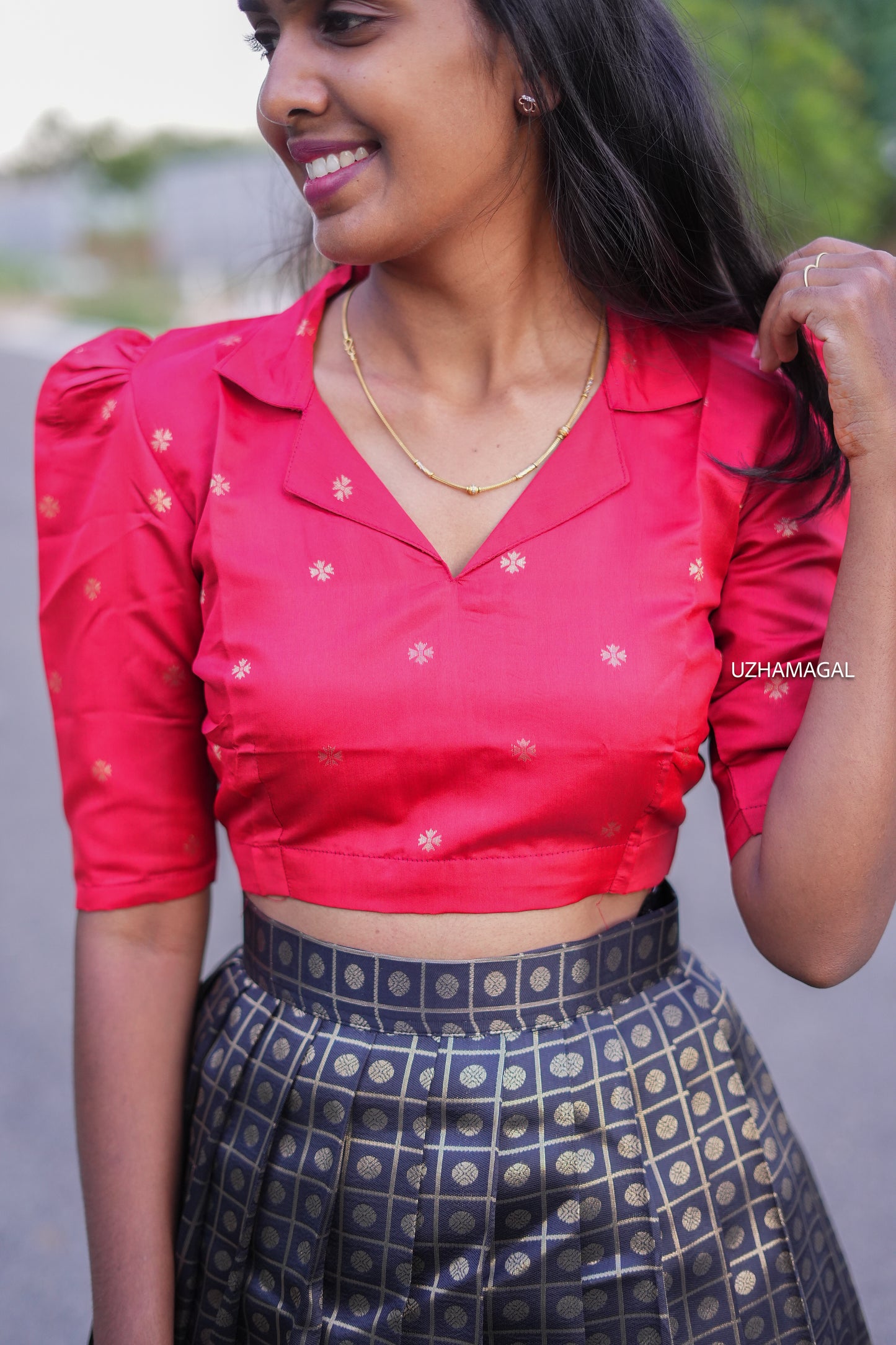 Red Rebel skirt set