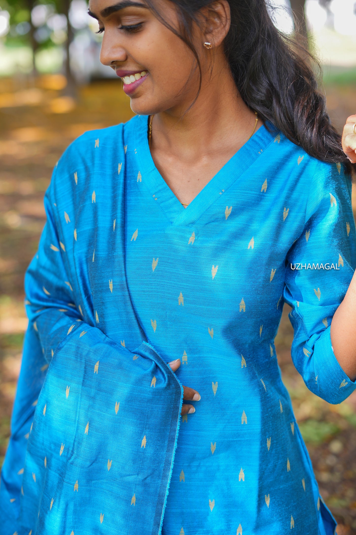 Anandham kurti set