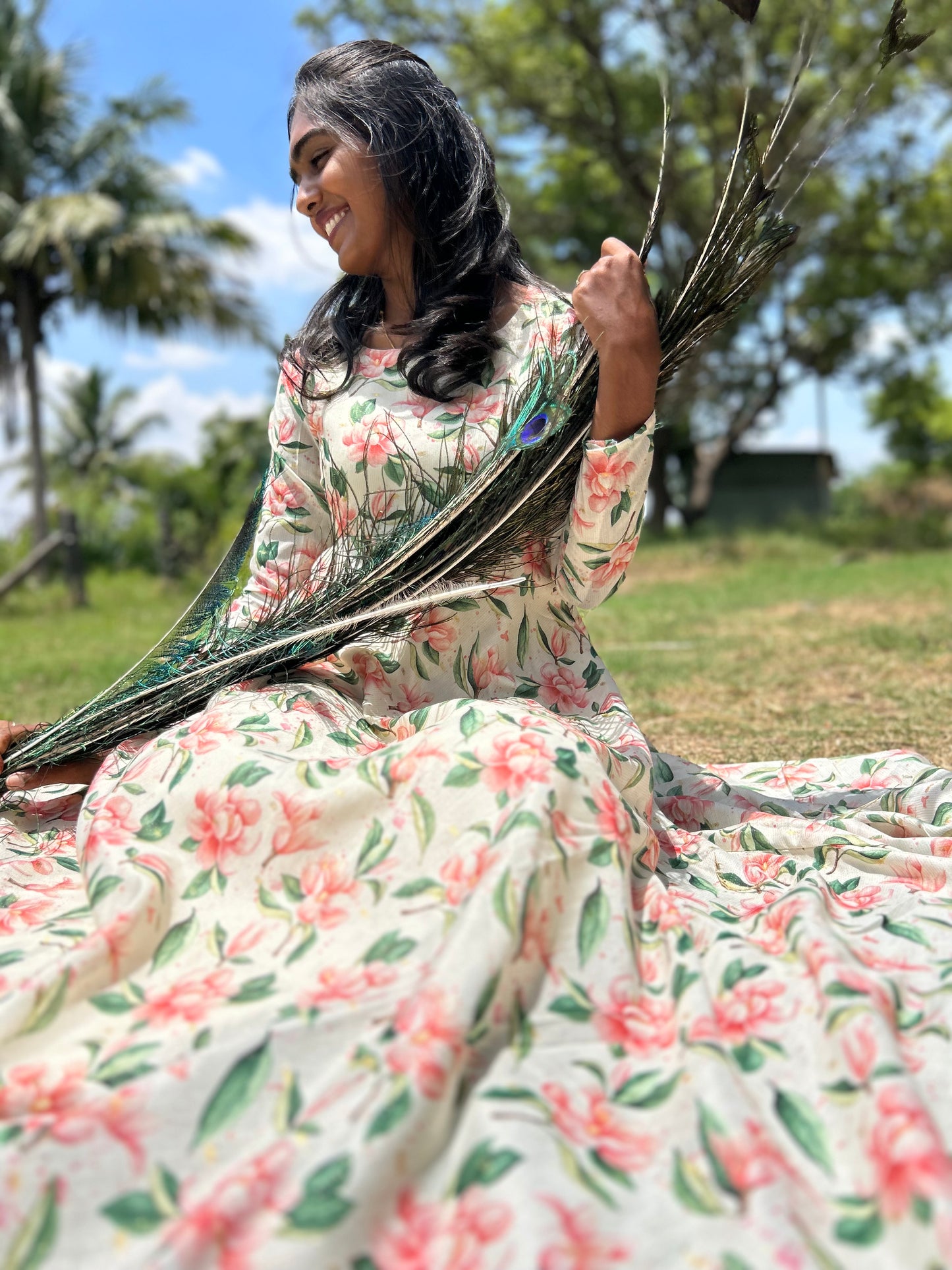 Moonlit Bloom Dress