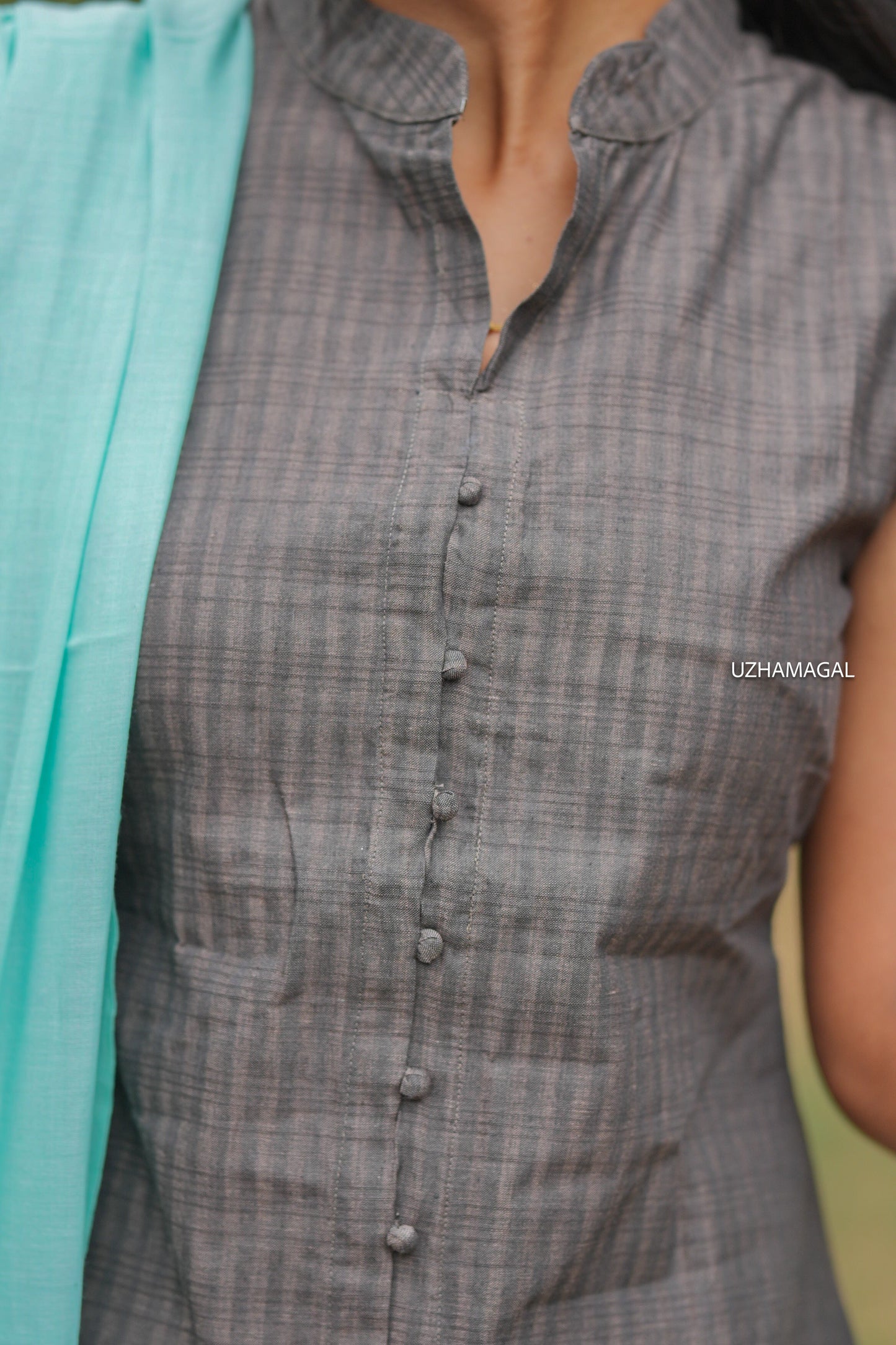 Nyra Brown Kurti Set
