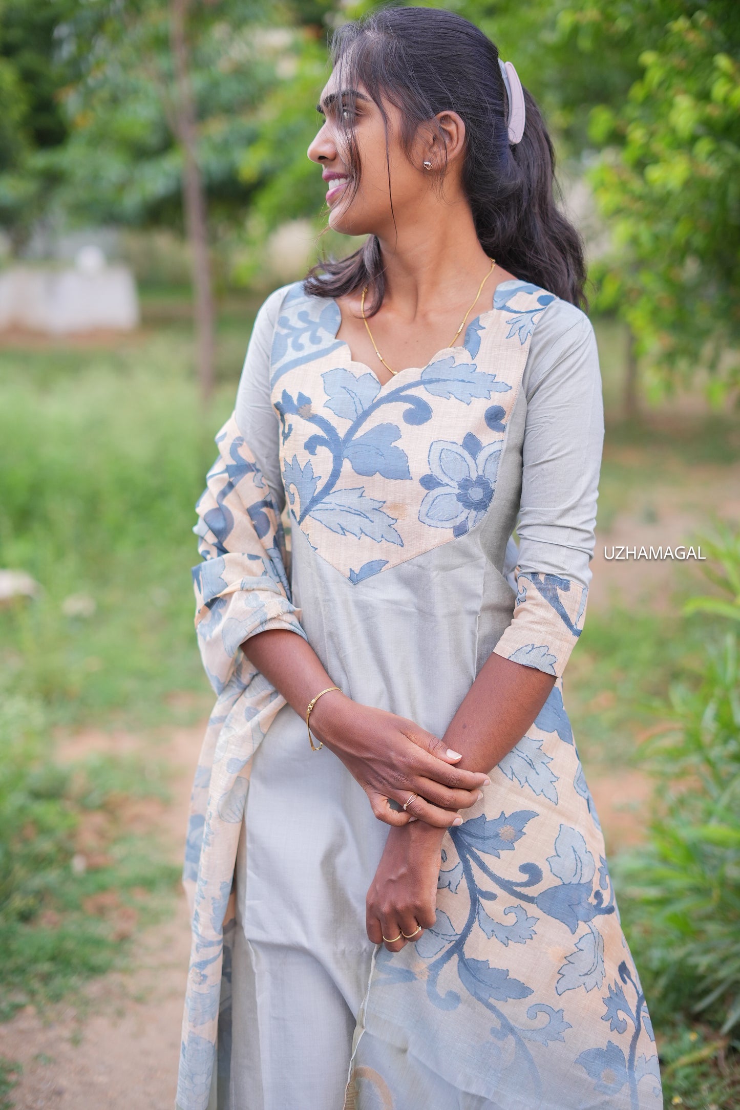 Madhurima Kurti Set