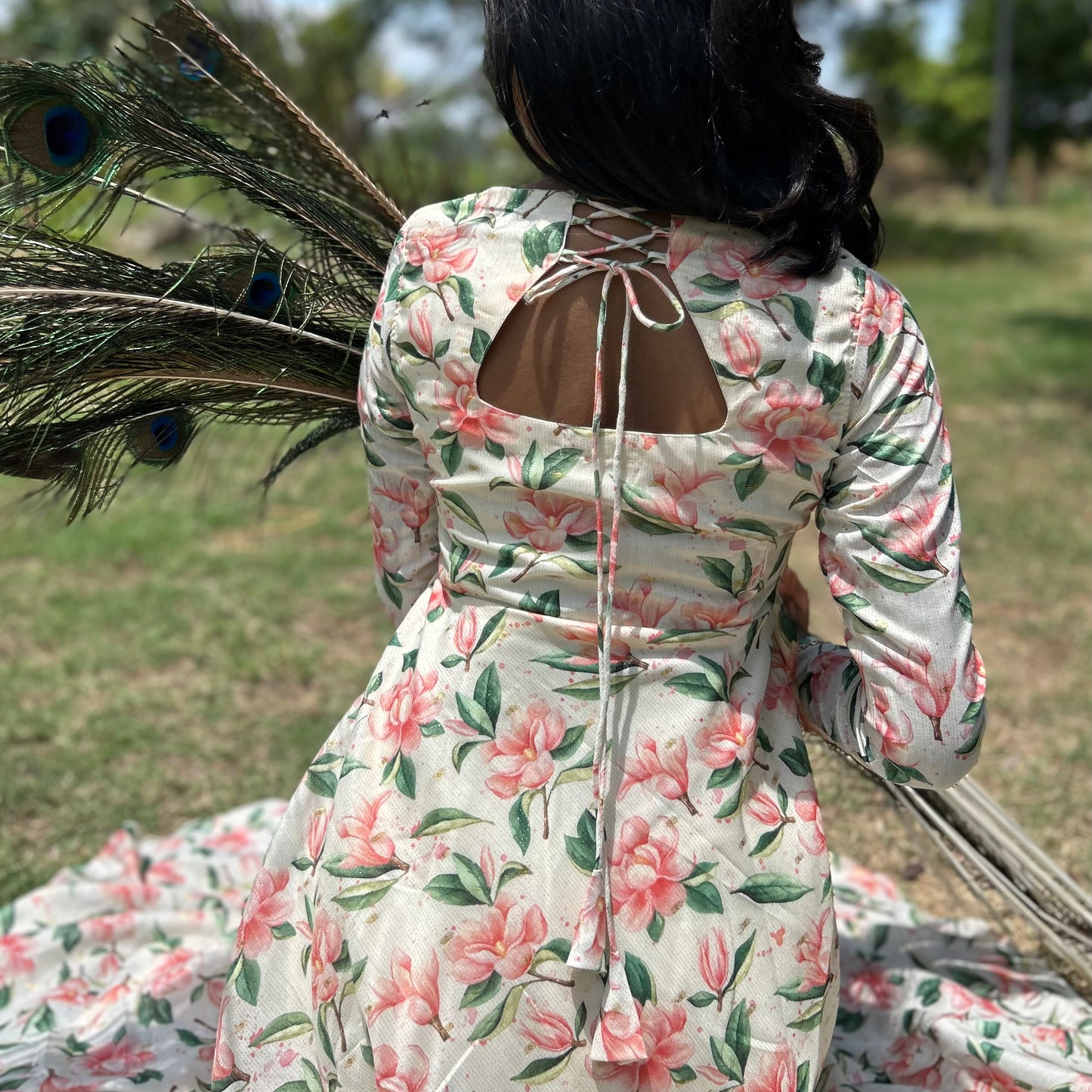 Moonlit Bloom Dress