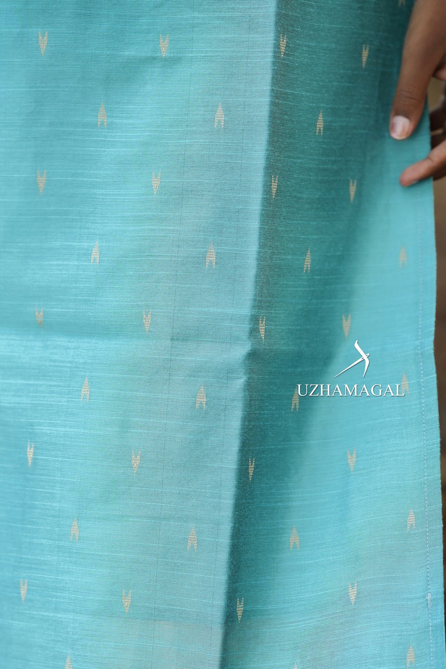 Blue Velvet Kurti