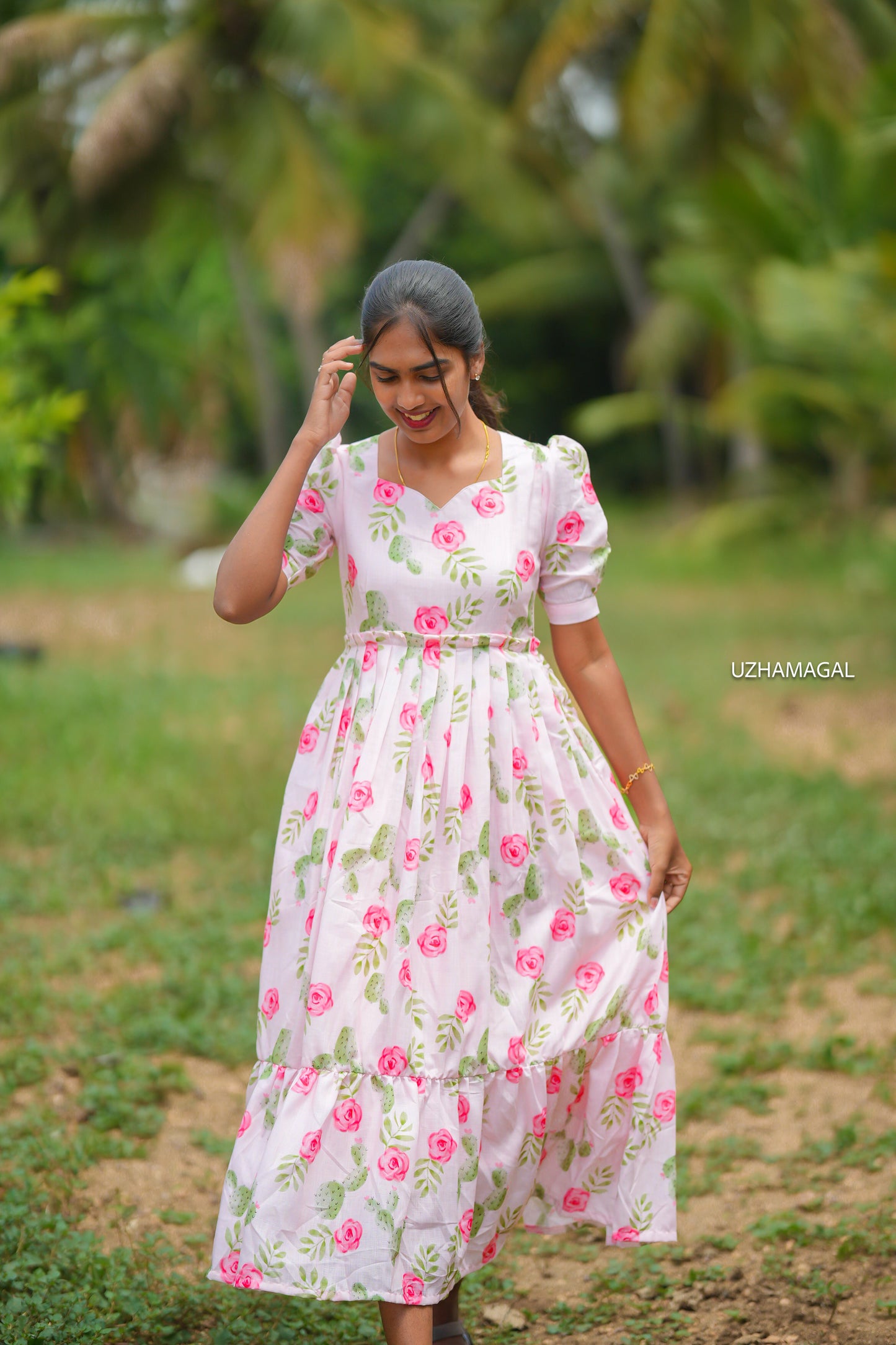 Cactus Rose dress