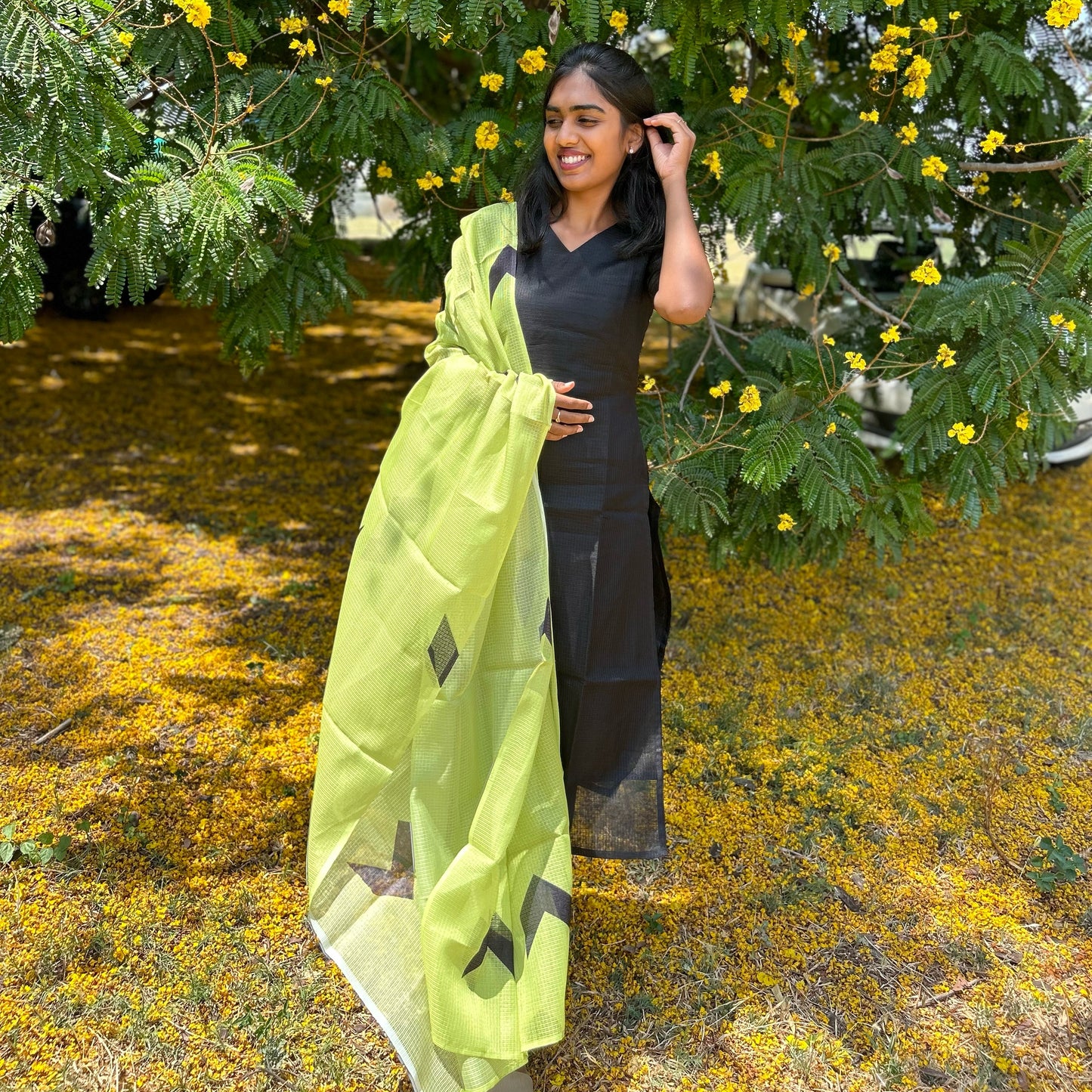 Dark forest delight kurti