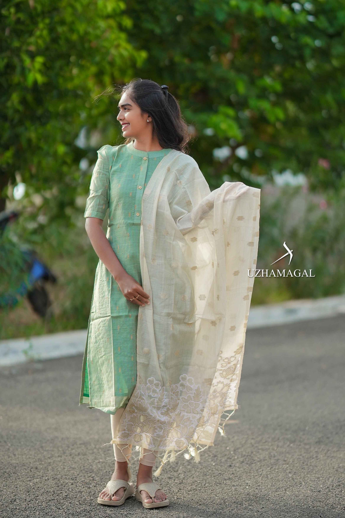 Heavenly Herb Kurti set