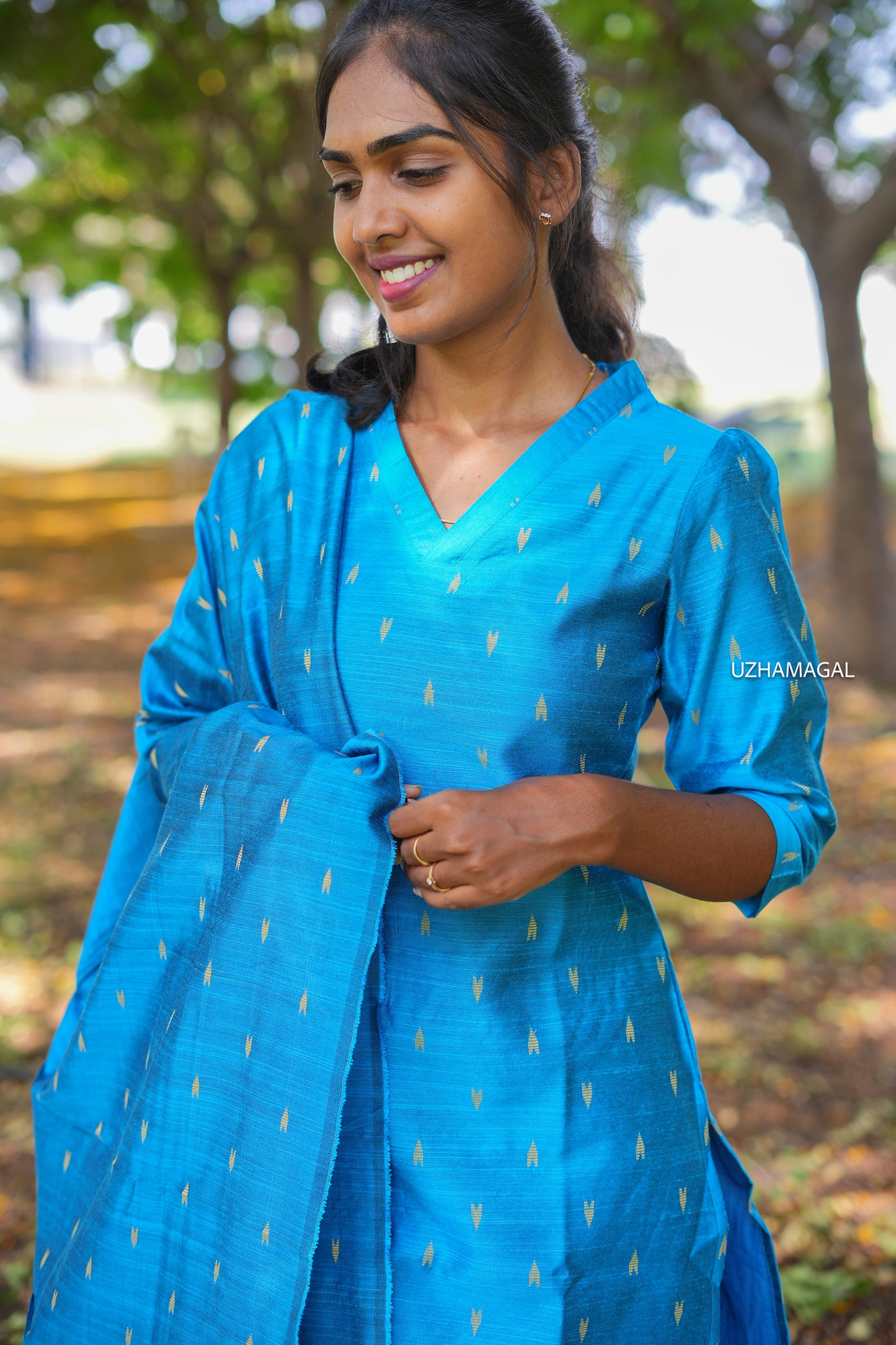 Anandham kurti set