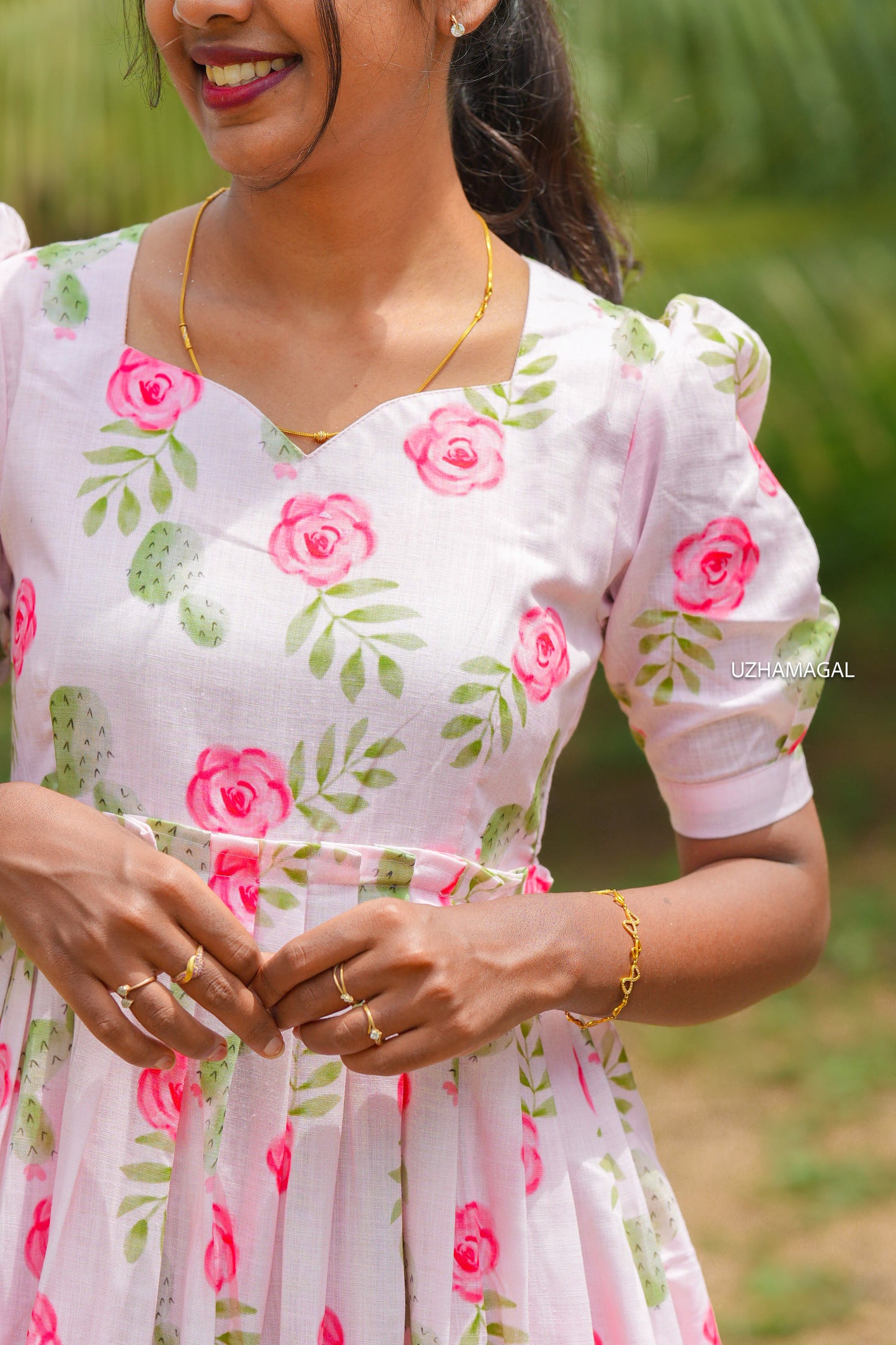 Cactus Rose dress