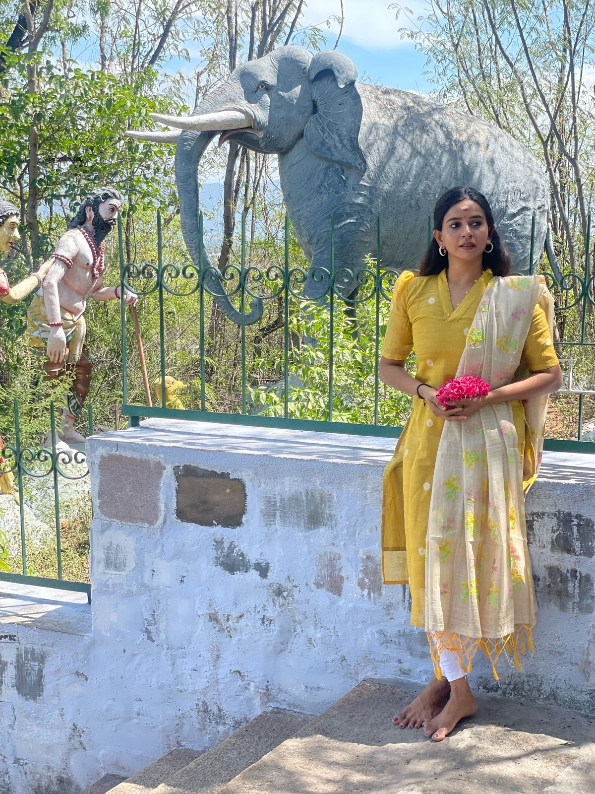 Alphonso Mango Kurti Set