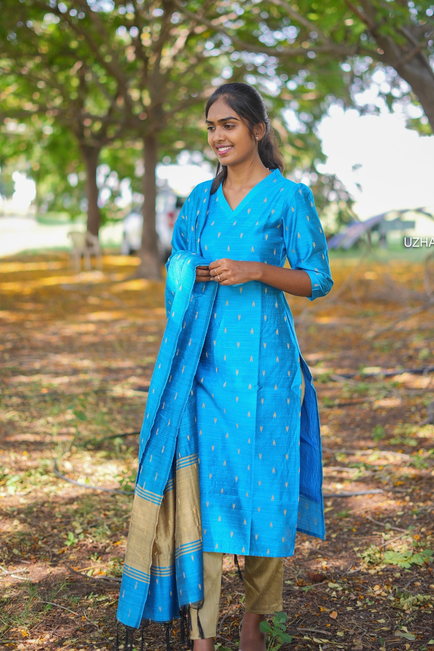 Anandham kurti set