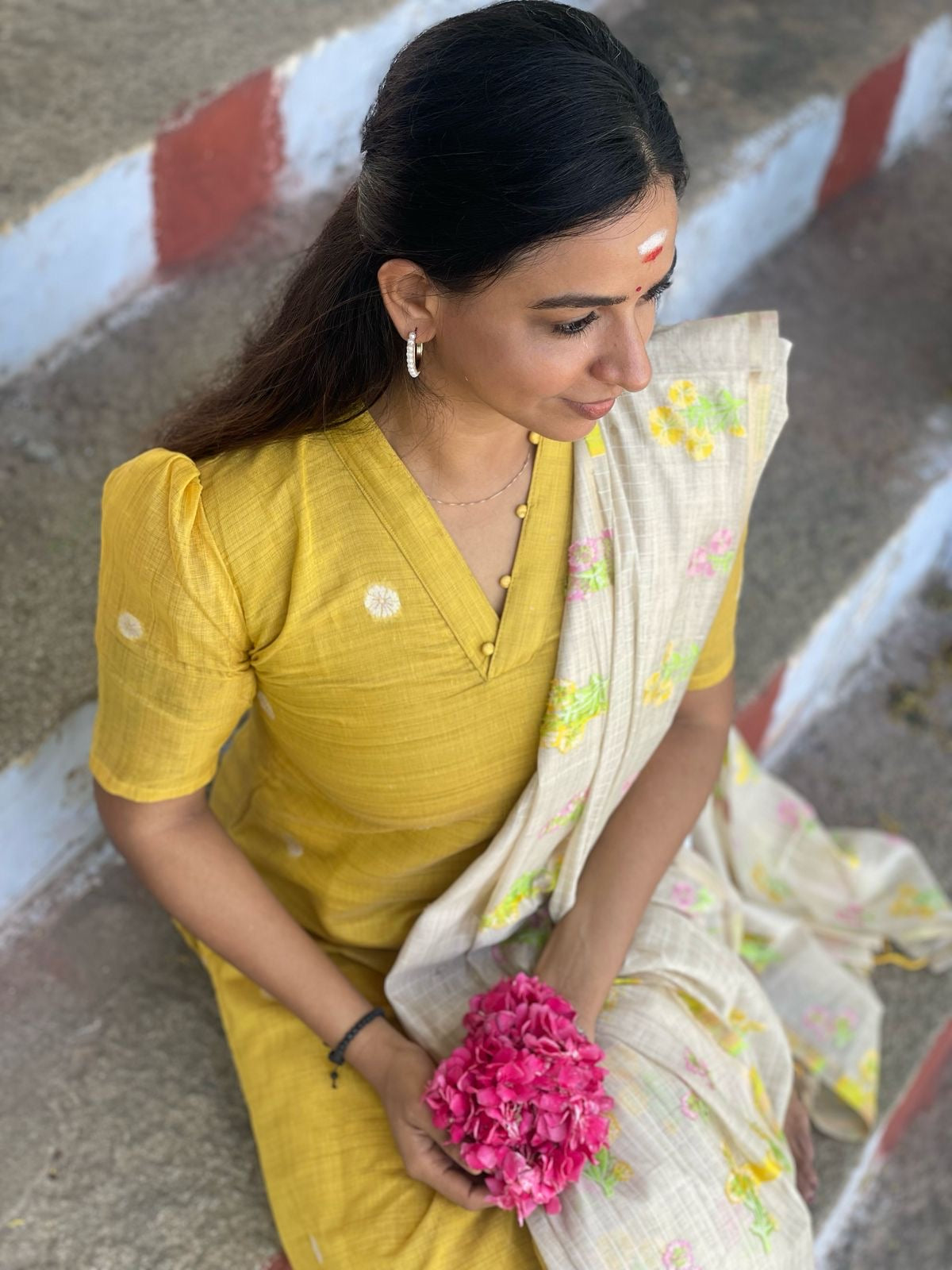 Alphonso Mango Kurti Set