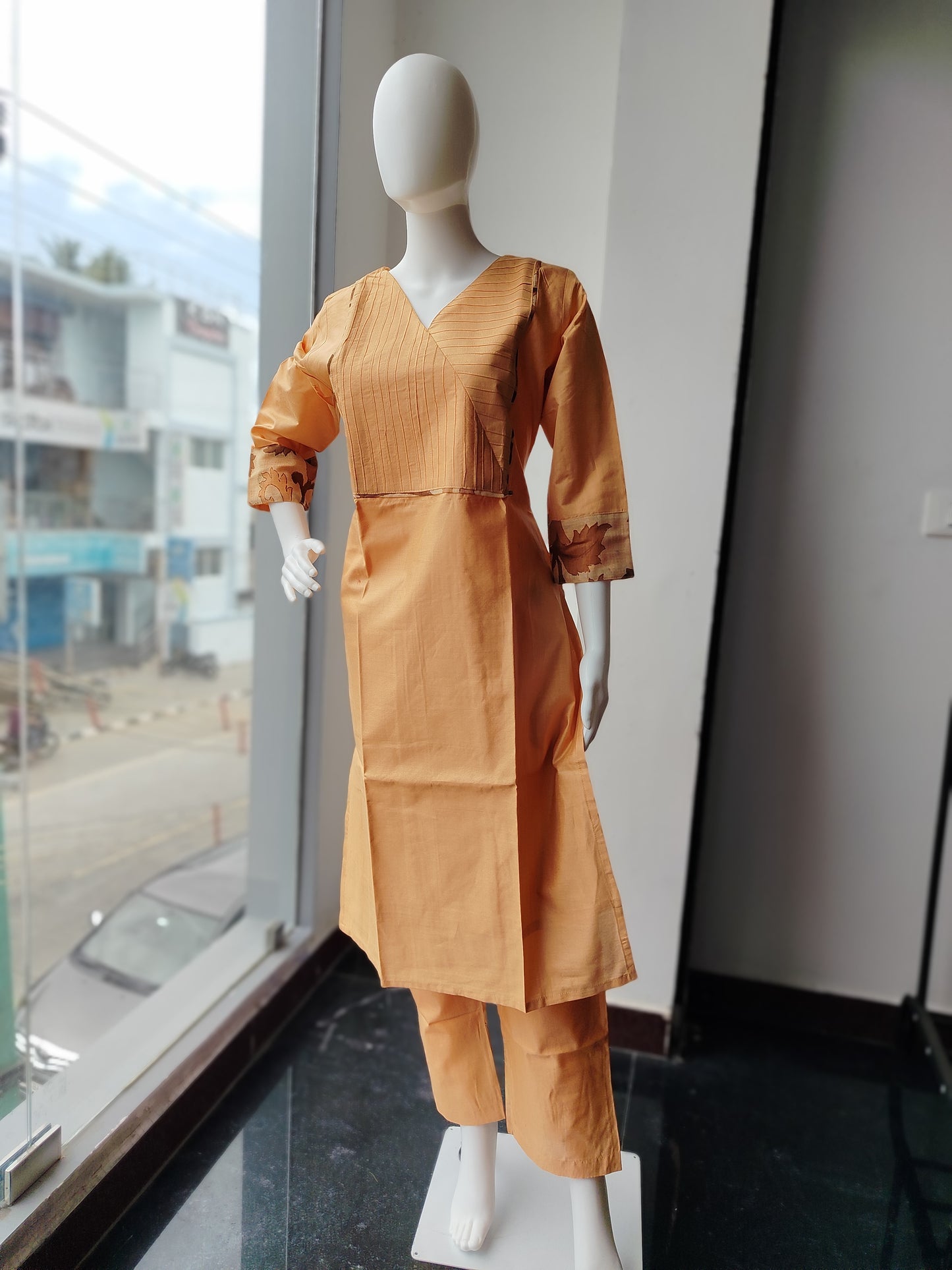 Orange Kurti