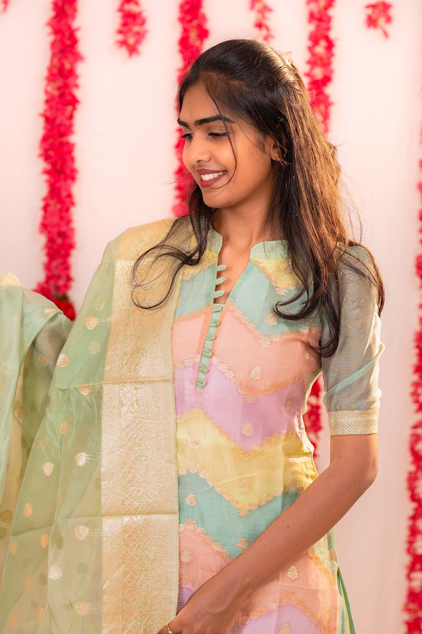 Rangoli Kurti Set