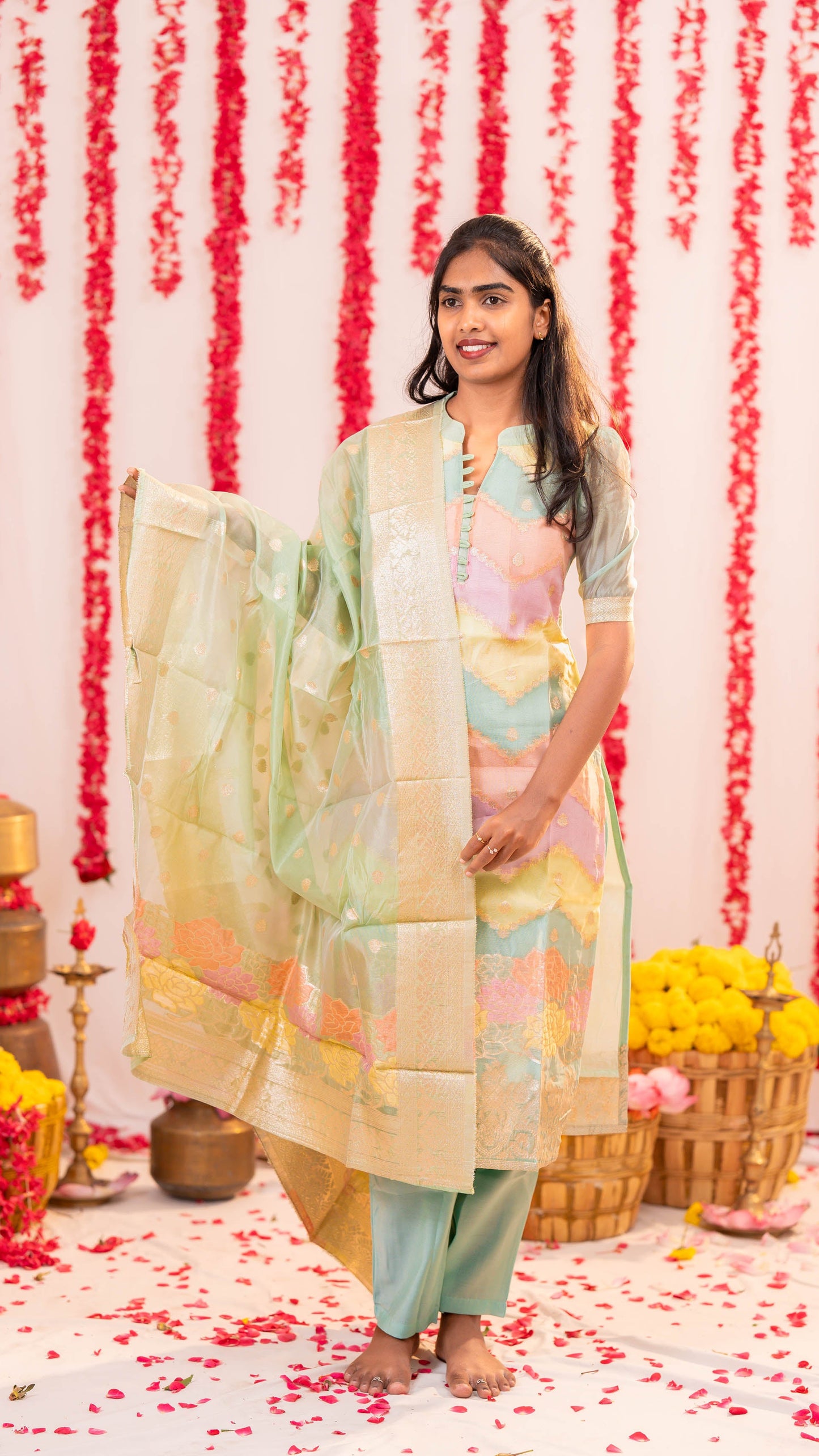 Rangoli Kurti Set