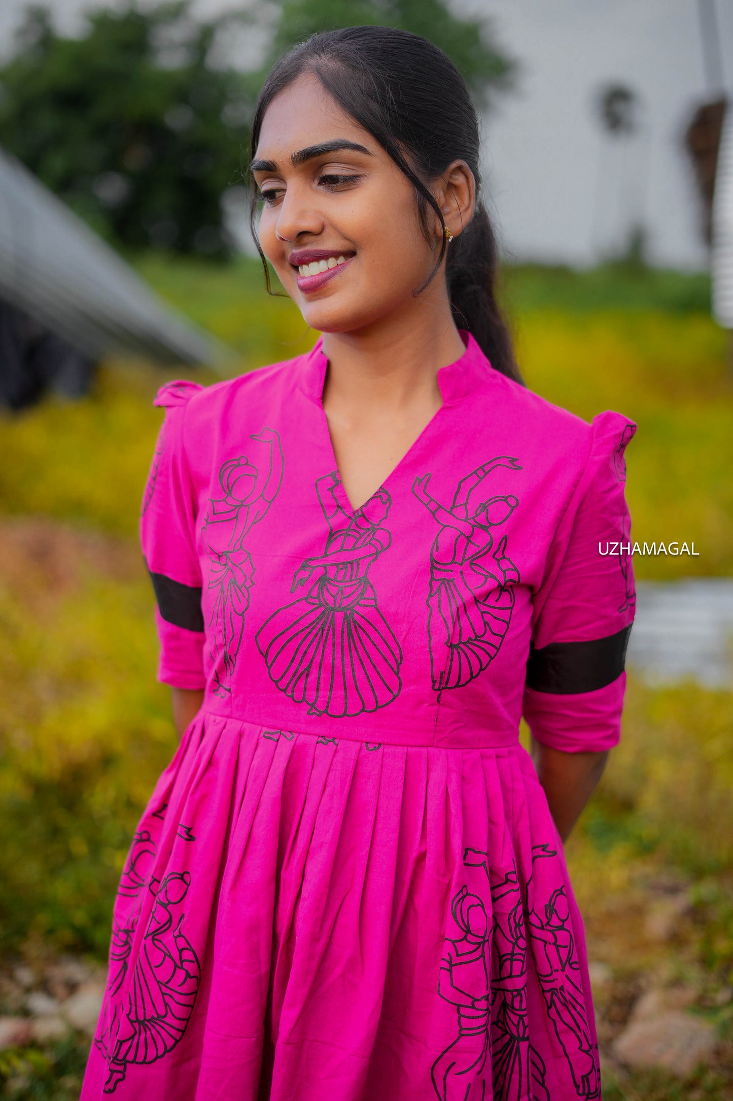 Classic Pinky Charm dress