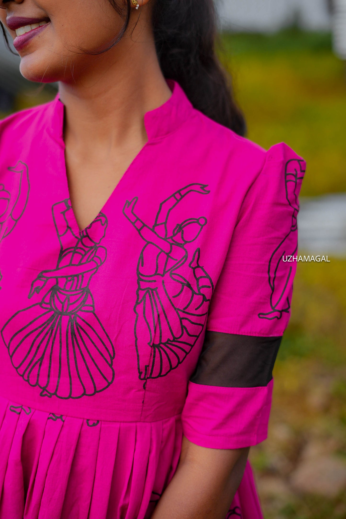 Classic Pinky Charm dress