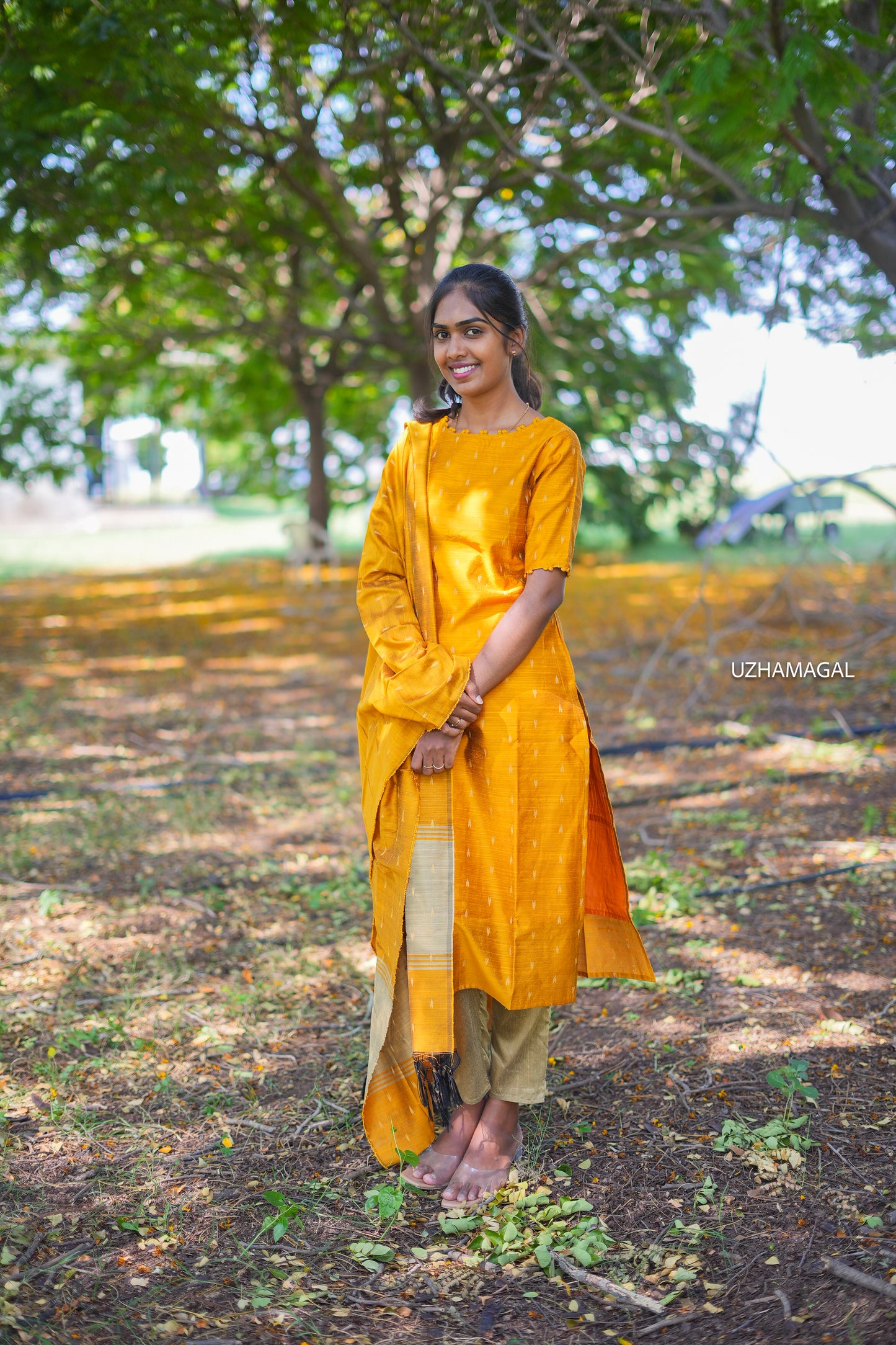 Golden Hour Kurti Set