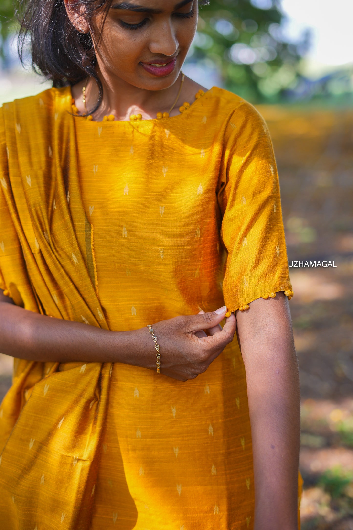 Golden Hour Kurti Set