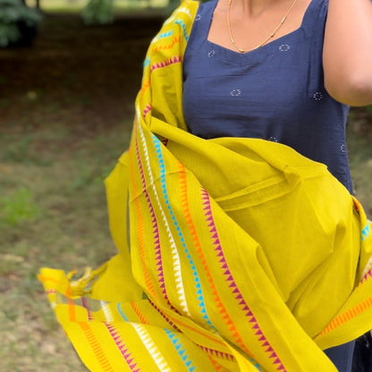 Deep Blue Radiance Kurti Set