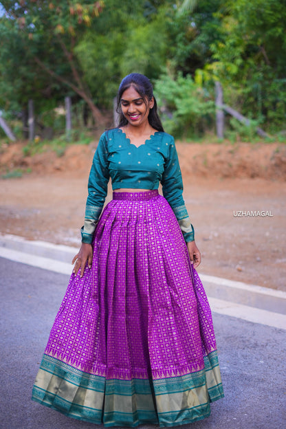 Garden Hues skirt set