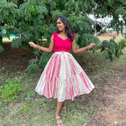 Joyful Journey skirt set