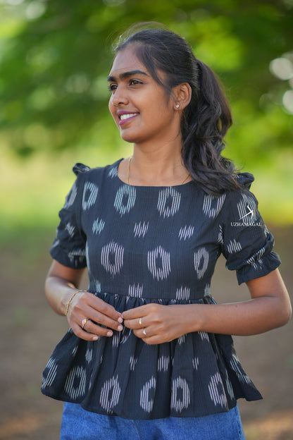 Luna peplum top