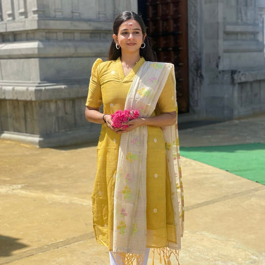 Alphonso Mango Kurti Set