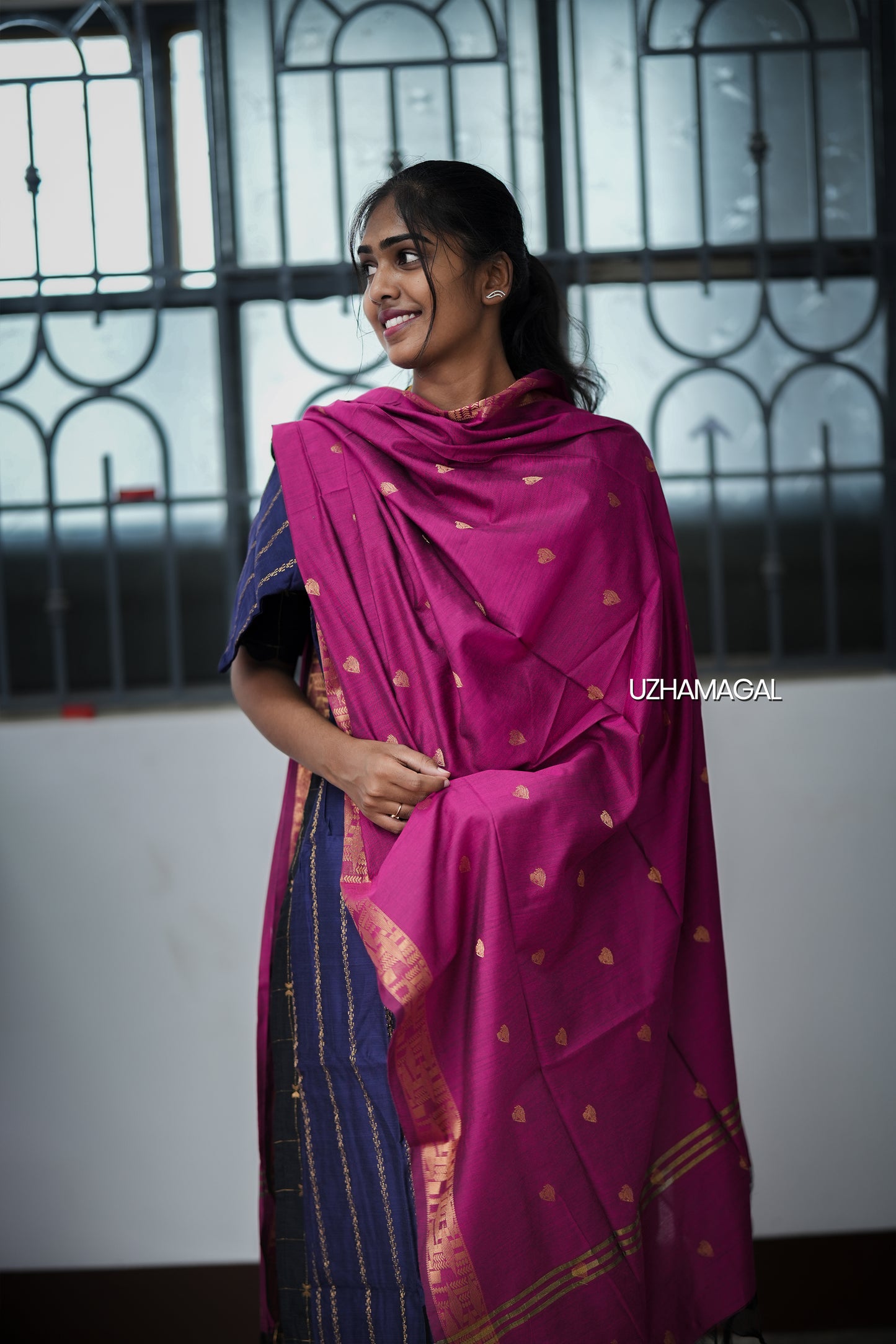 Navy elegance Kurti Set