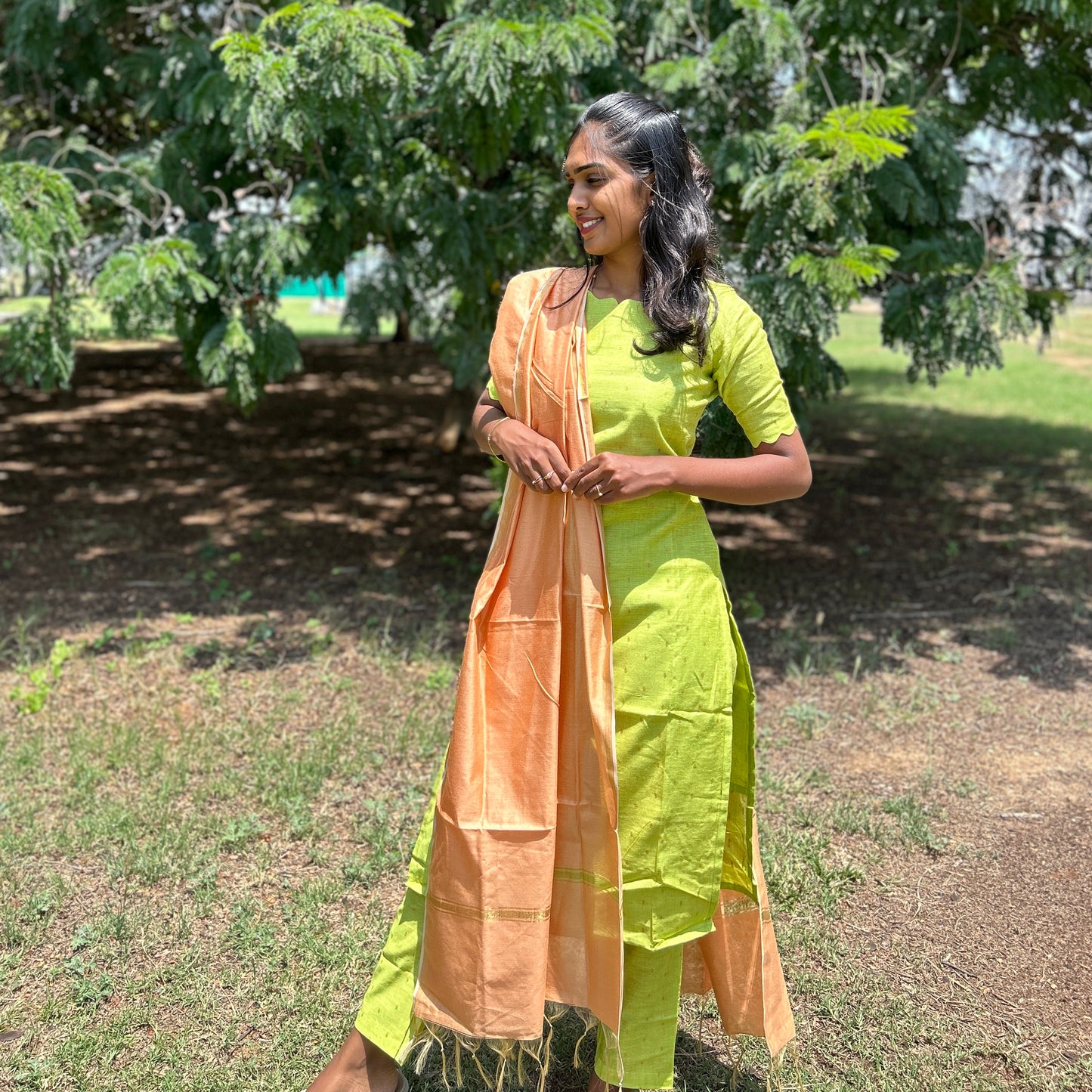 Spark of glorious kurti set