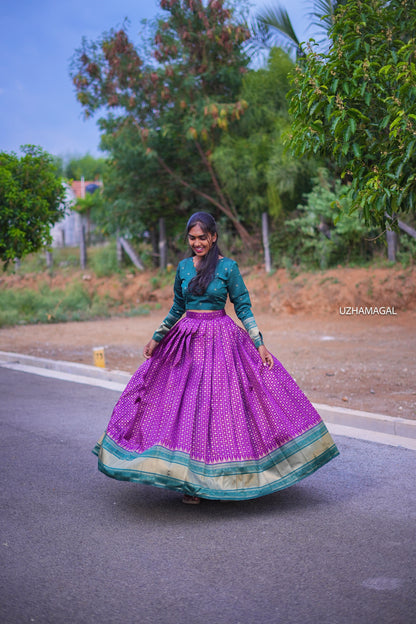 Garden Hues skirt set