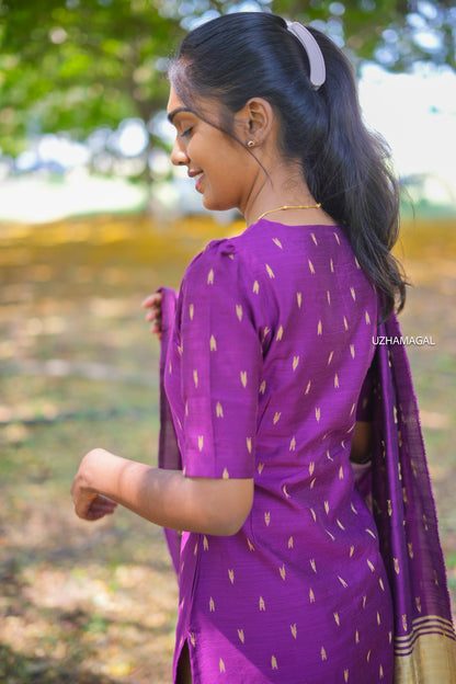 Meenakshi Magic kurti set