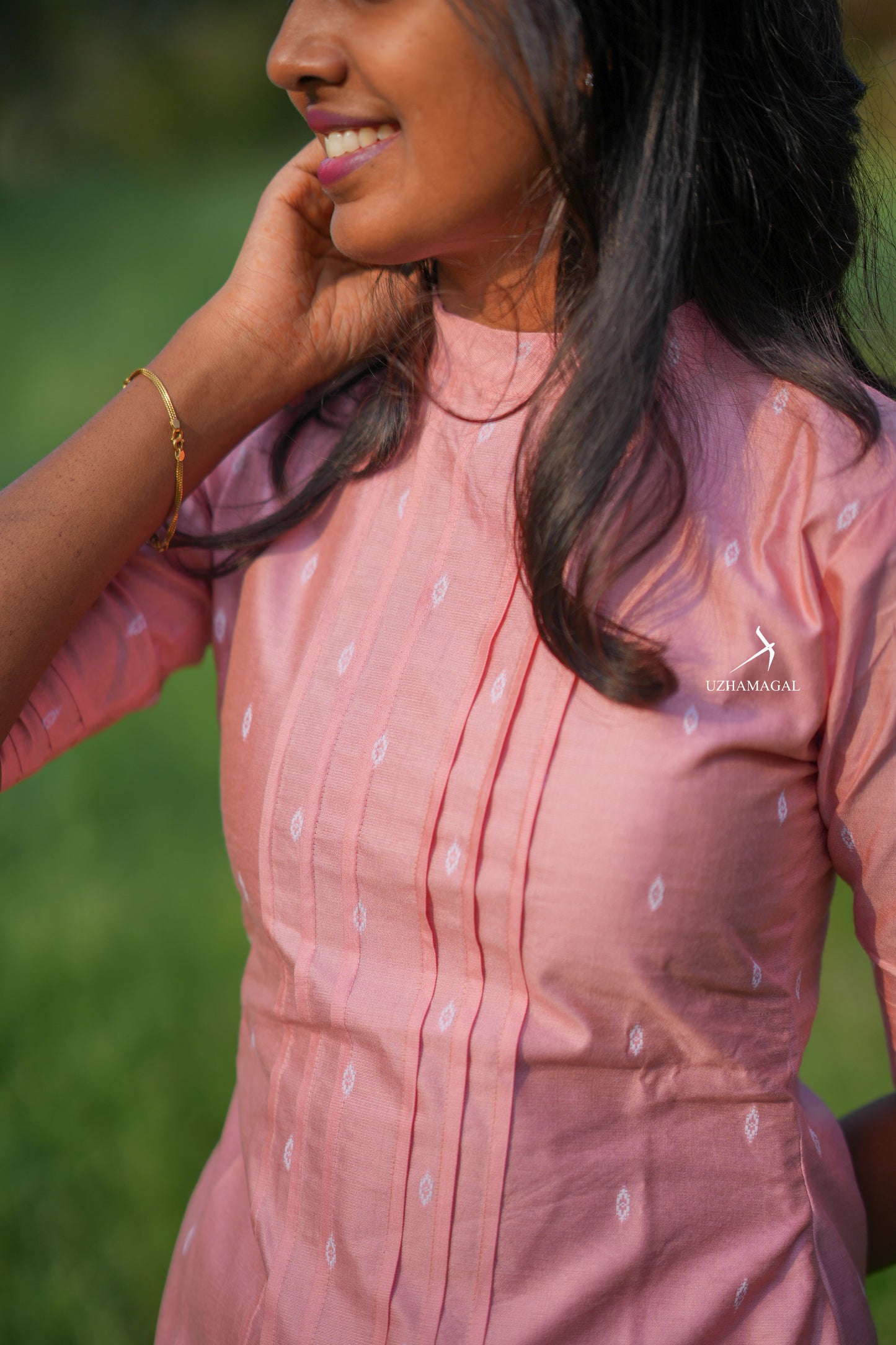 Pink Attire Kurti Set