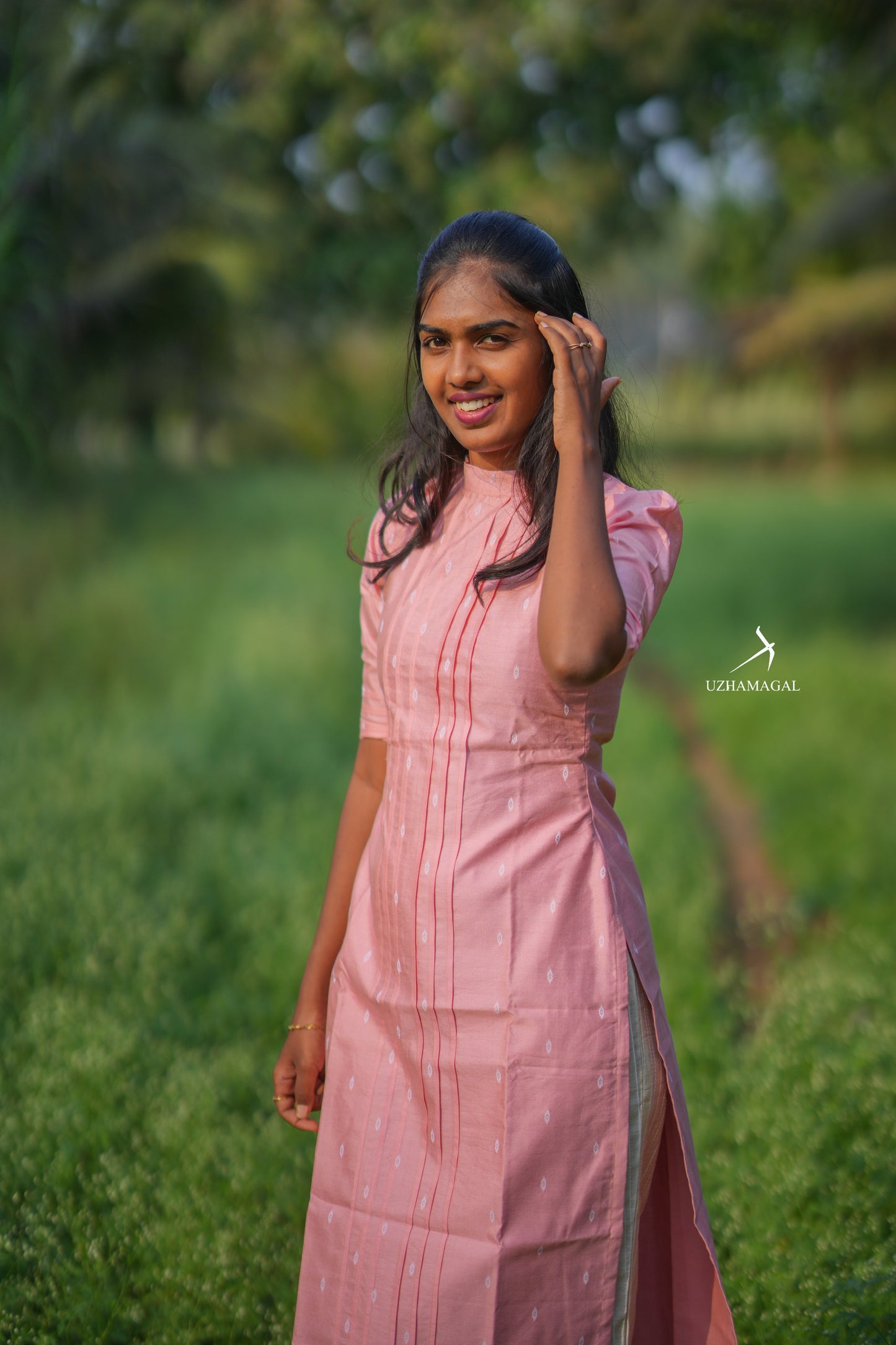 Pink Attire Kurti Set