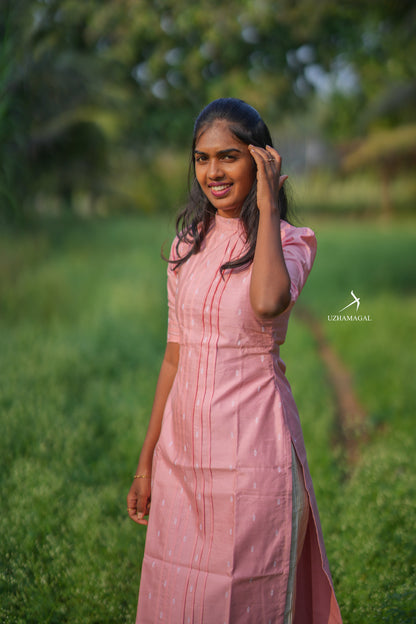 Pink Attire Kurti Set