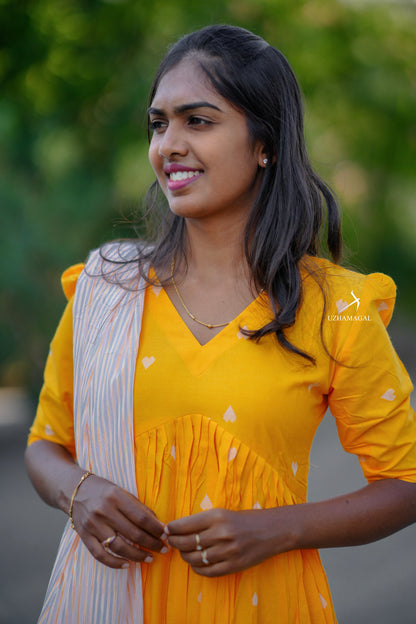 Yellow heart