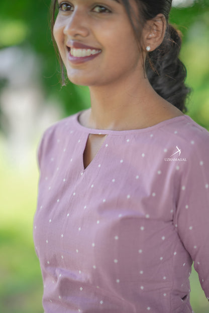 Lilac kurti set