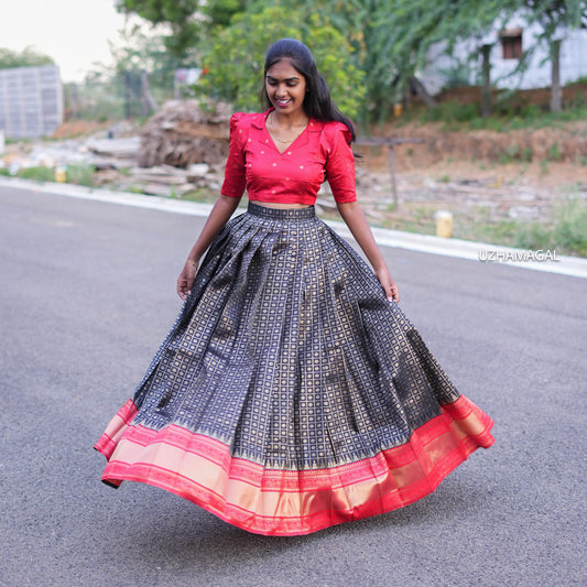 Red Rebel skirt set