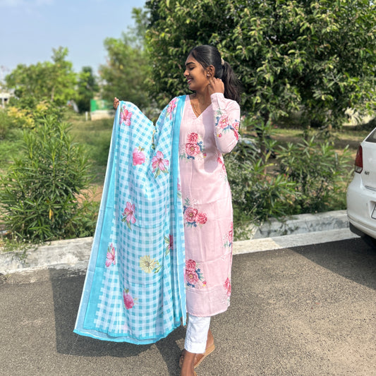 Sakura Bloom Kurti