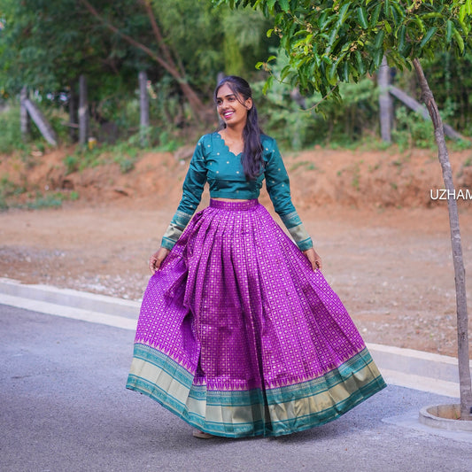 Garden Hues skirt set