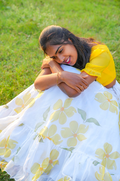 Haldi Skirt Set
