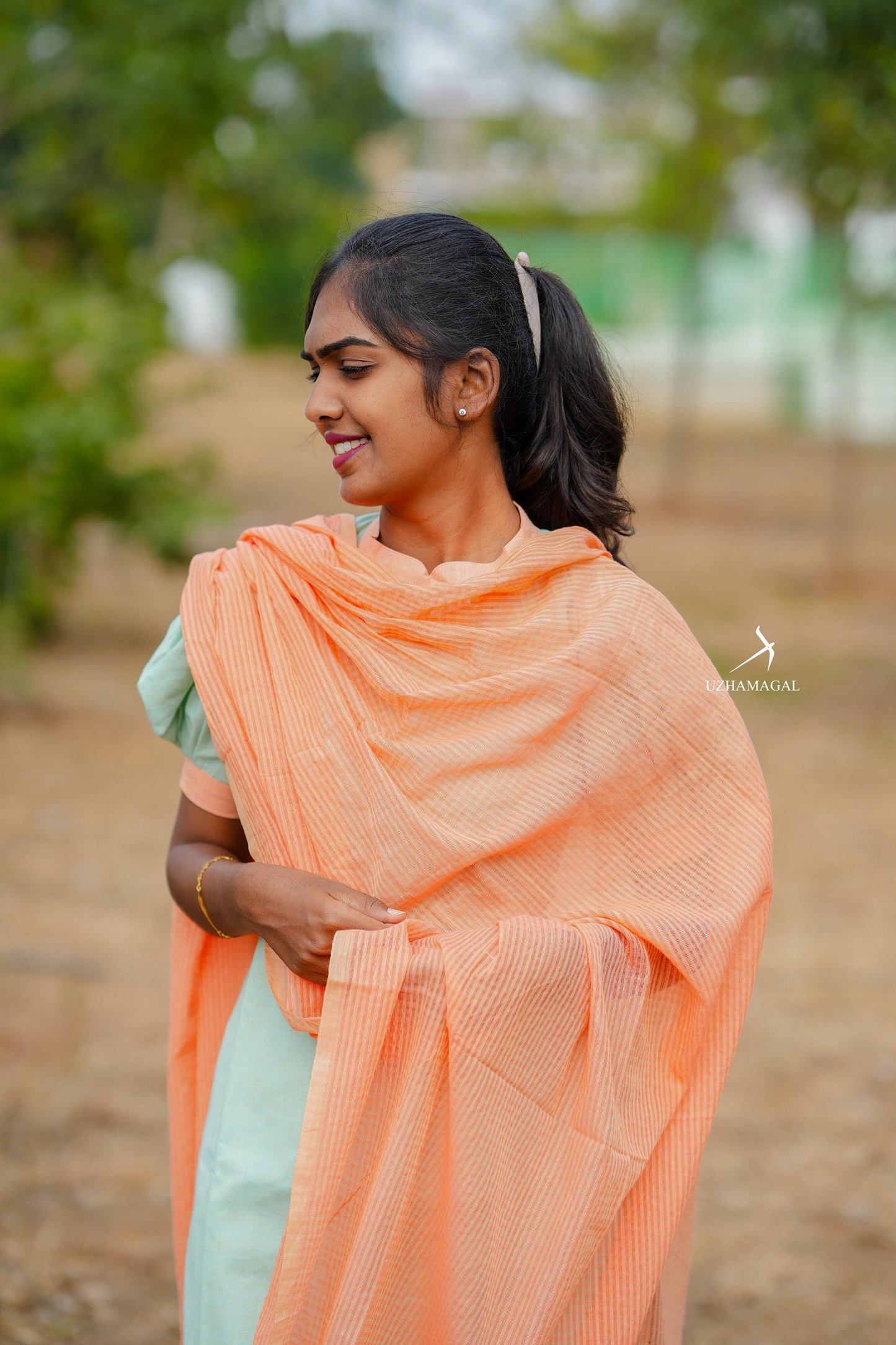 Amber Leaf Kurti Set
