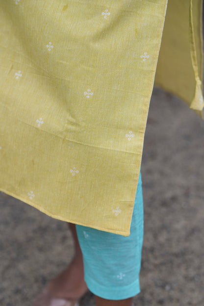 Lime Mojito kurti set