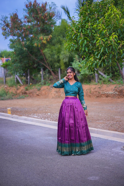 Garden Hues skirt set