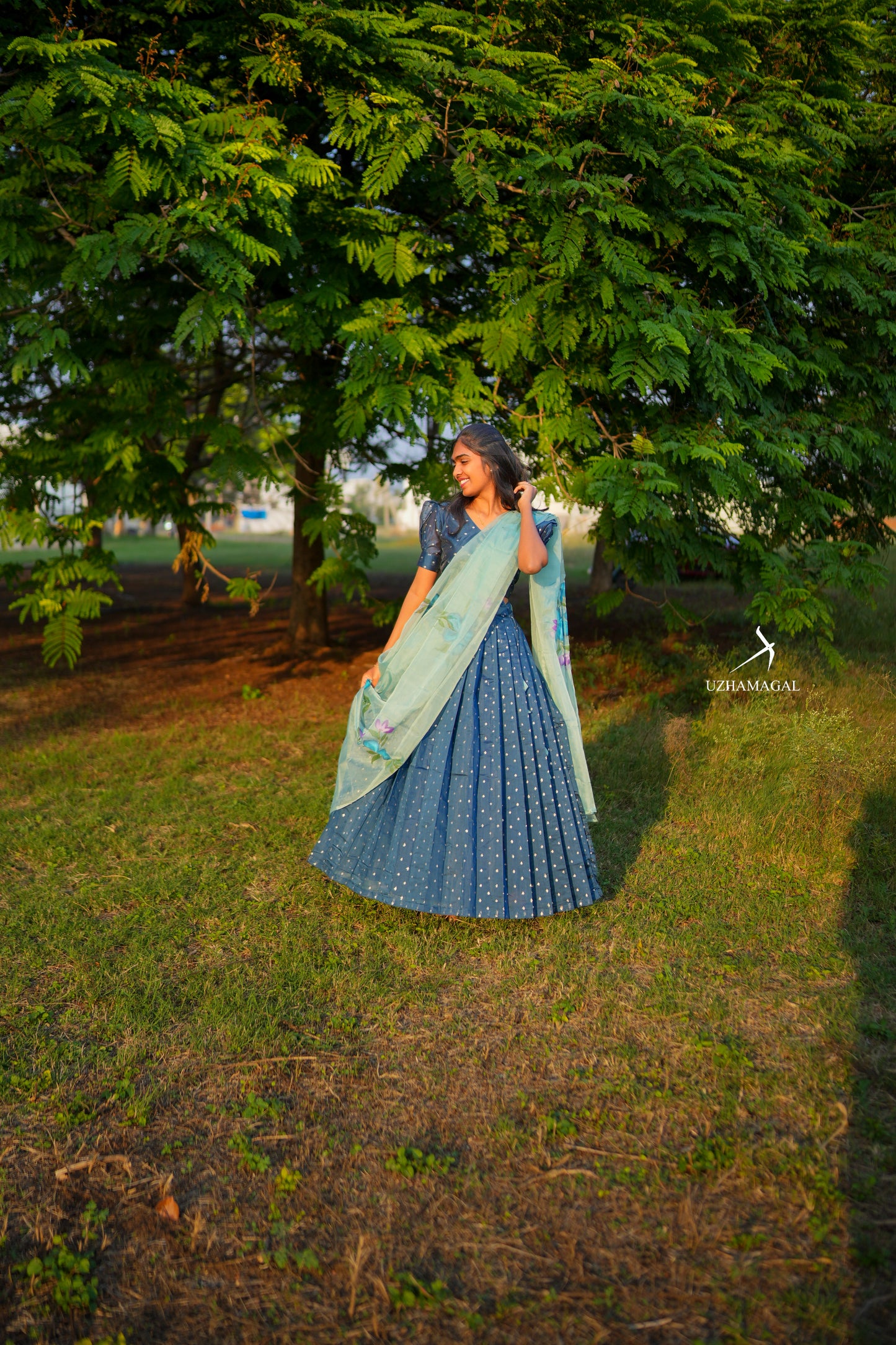 Diya skirt set
