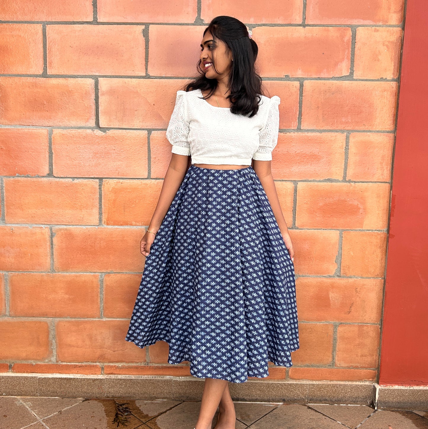 Cloudburst  hakoba skirt set