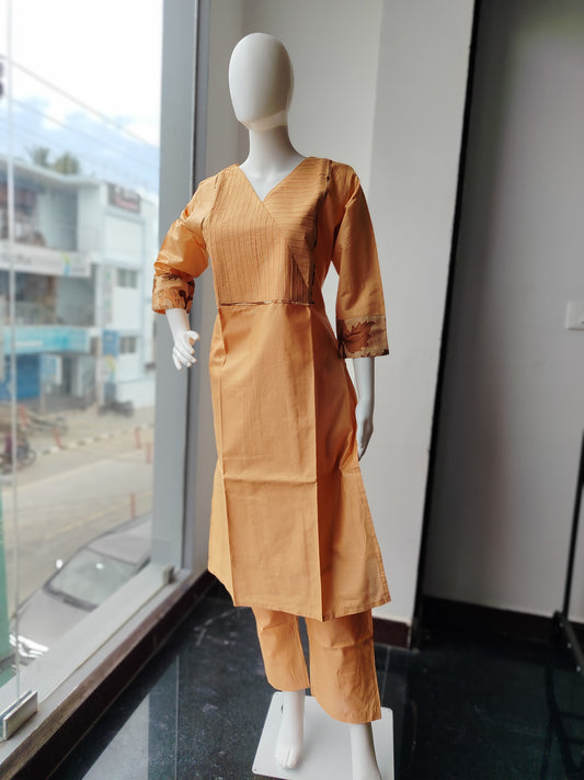 Orange Kurti